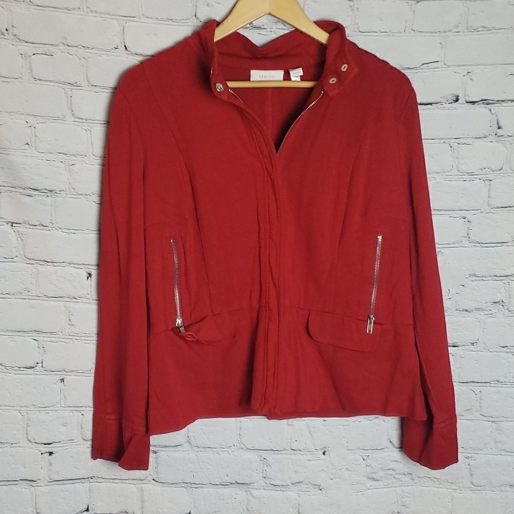 Chico's Red Jacket  